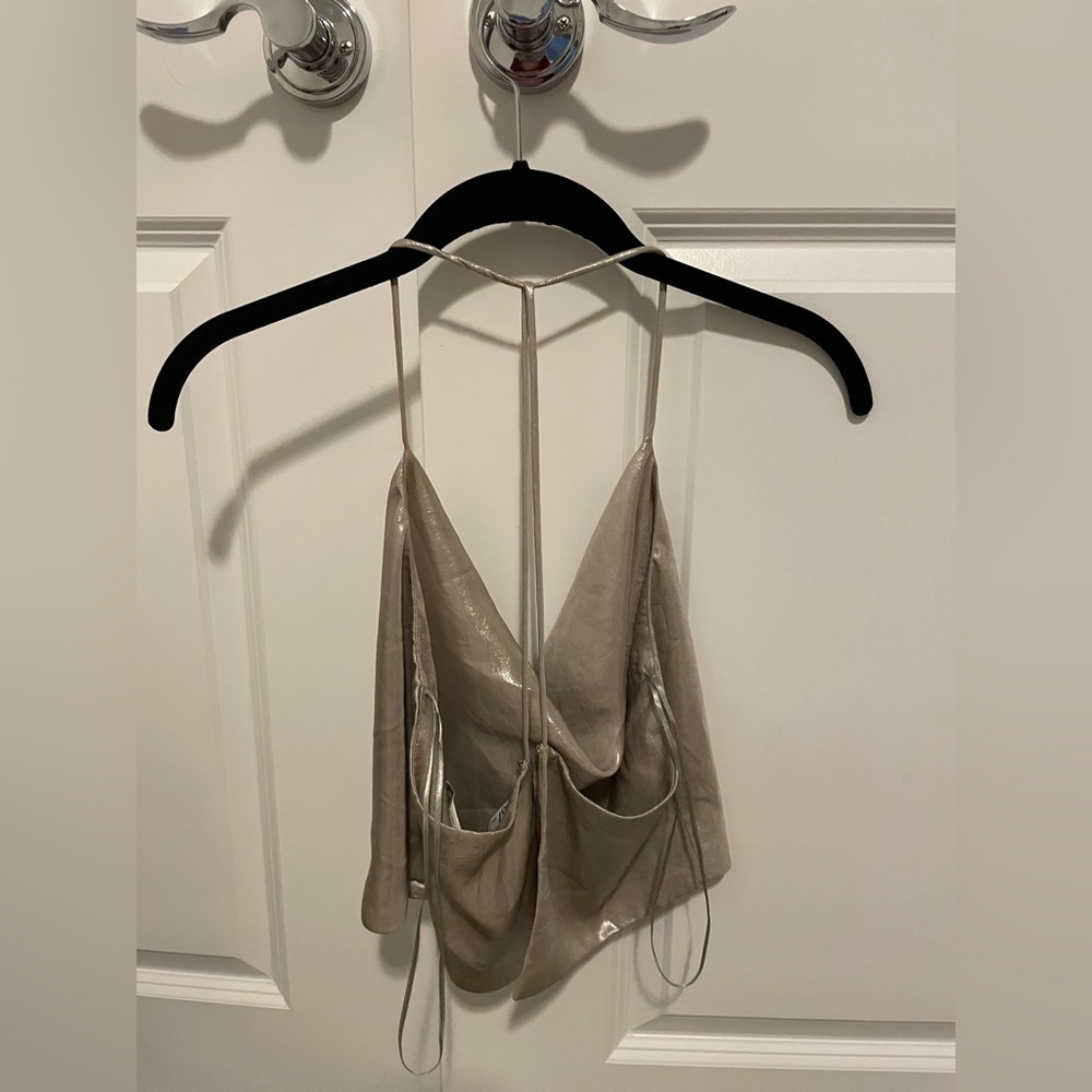 Shimmer top